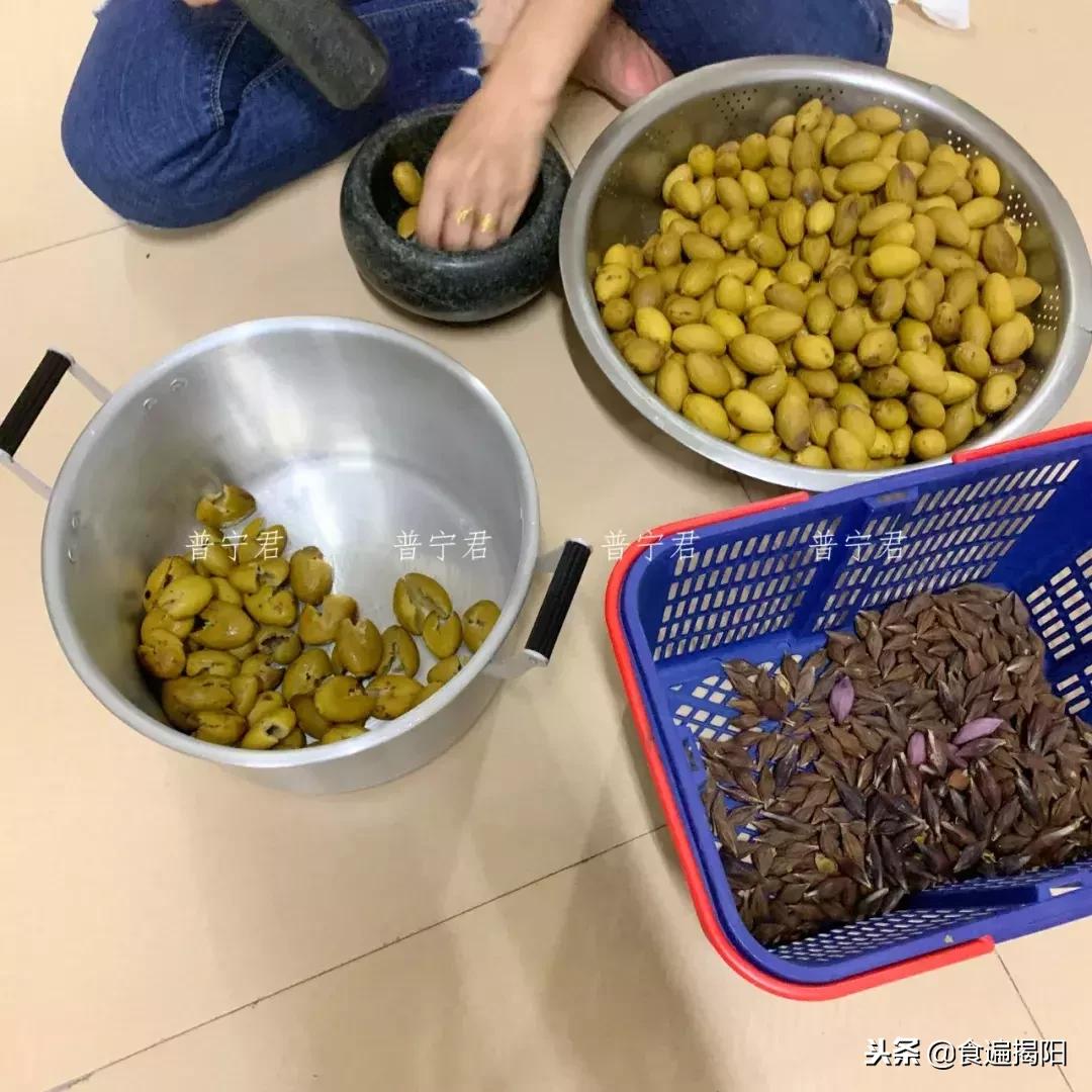 正宗的广东橄榄菜的制作,潮汕橄榄菜制作过程曝光