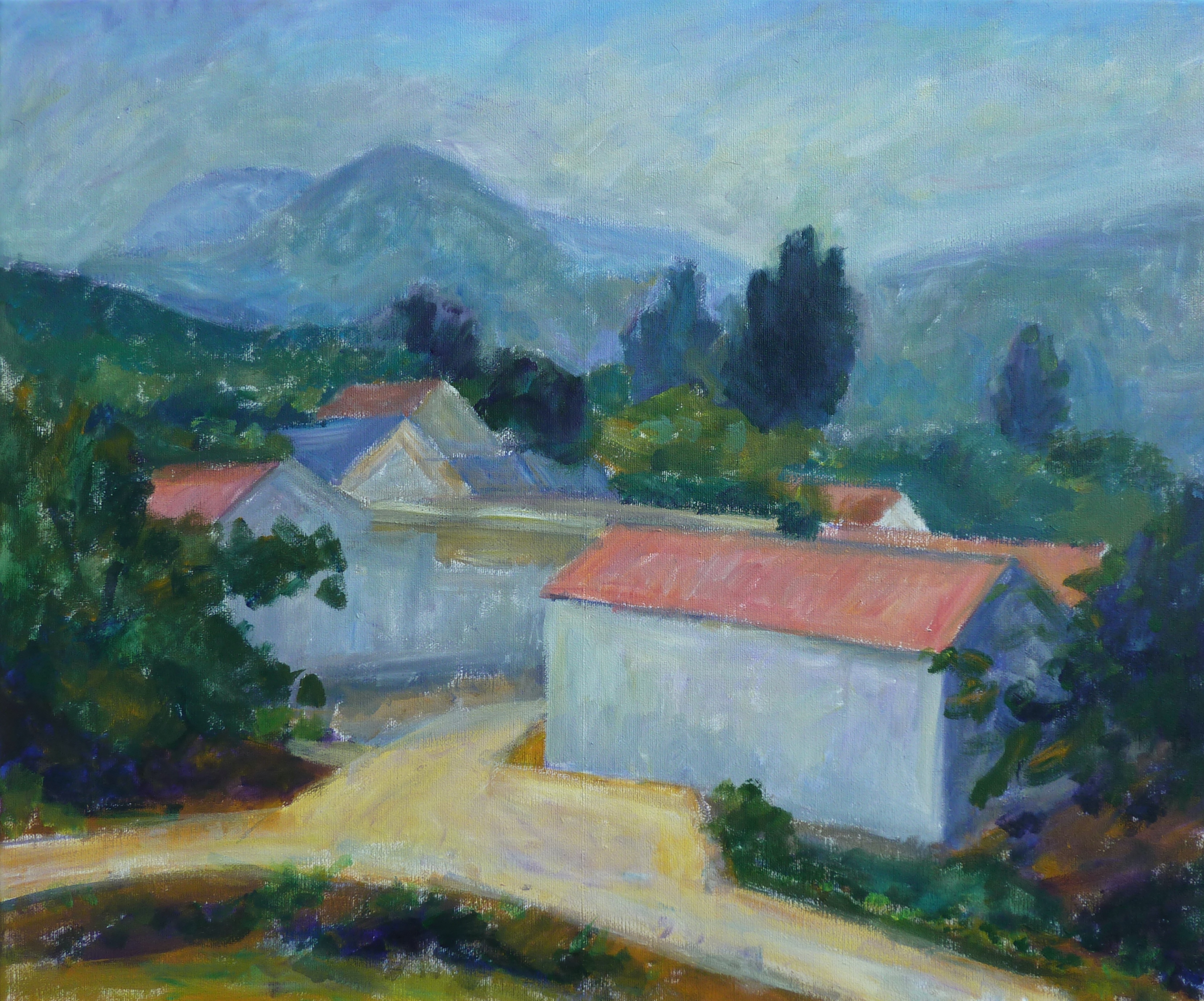 丙烯画初学者用什么颜料,丙烯颜料和丙烯画颜料是一样的吗