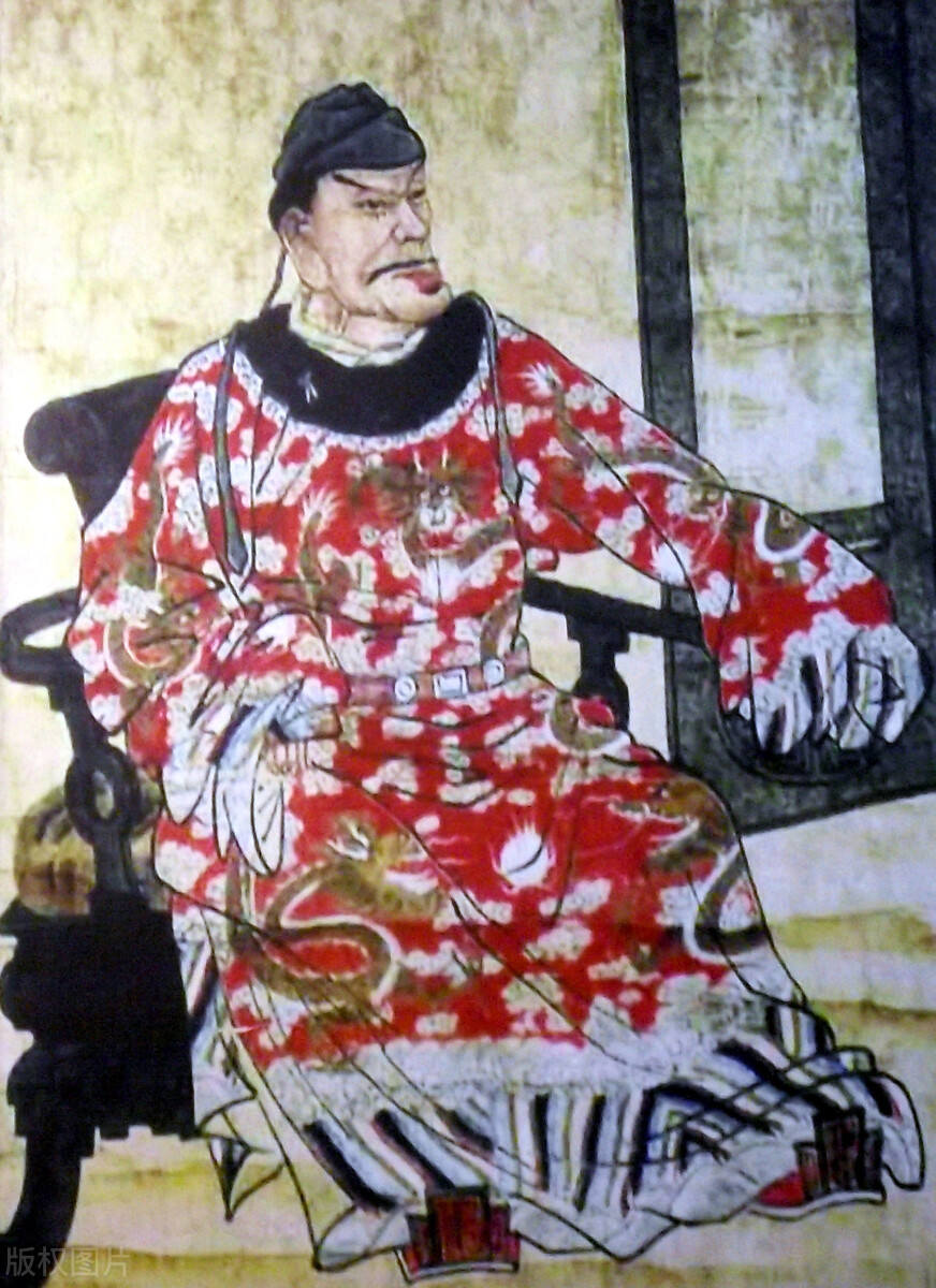 朱元璋真的是猪腰子脸吗,朱元璋的两张面孔