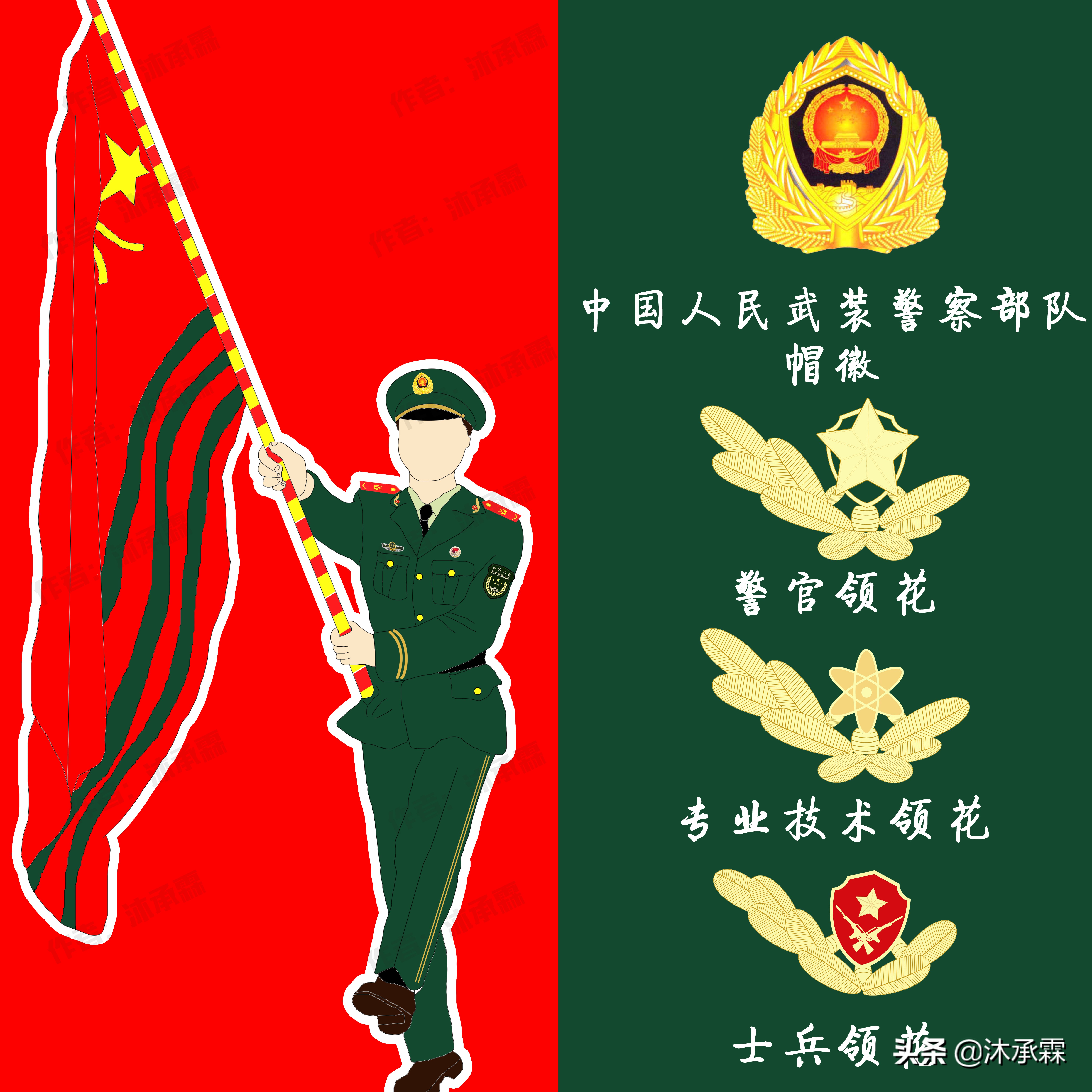 我国警察服装变迁图,中国人民武装警察部队军服变迁史