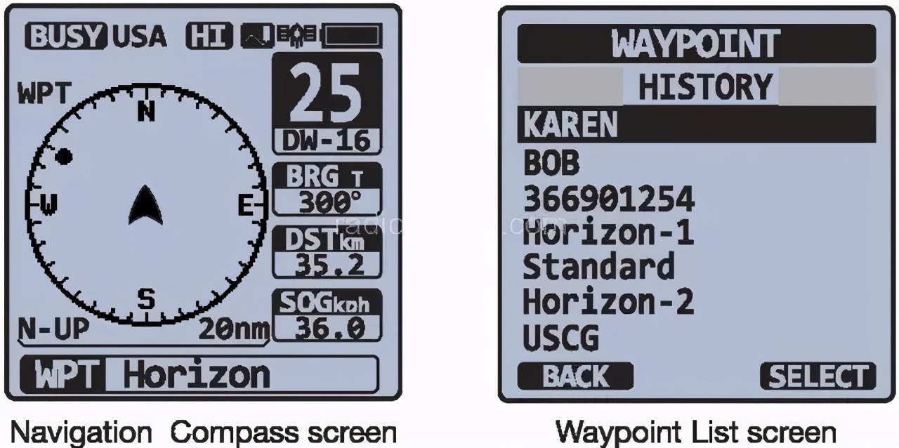 可漂浮海面6W*用军**级数字VHF/GPS对讲机​新品HX890
