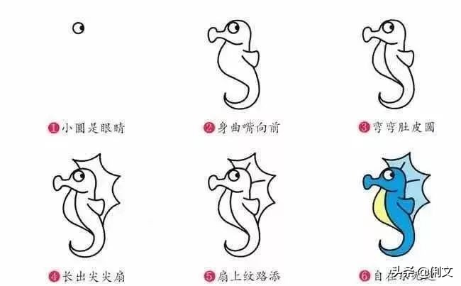 100个简笔画小动物超简单一年级,简笔画小动物100种可爱表情包