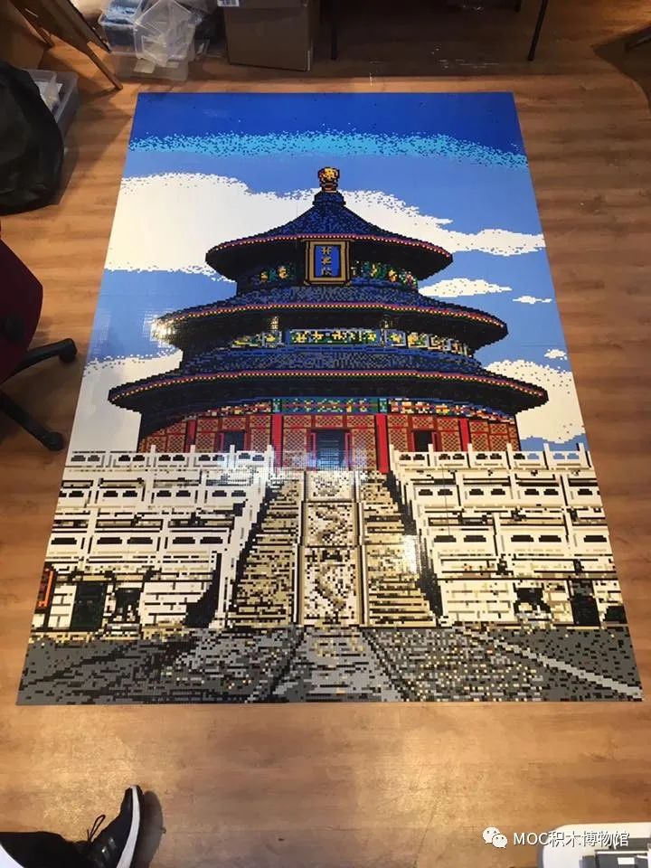 乐高大师中国队,洪子健乐高大型作品