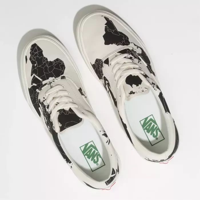 Vans环保联名每款都想要!印满地图
