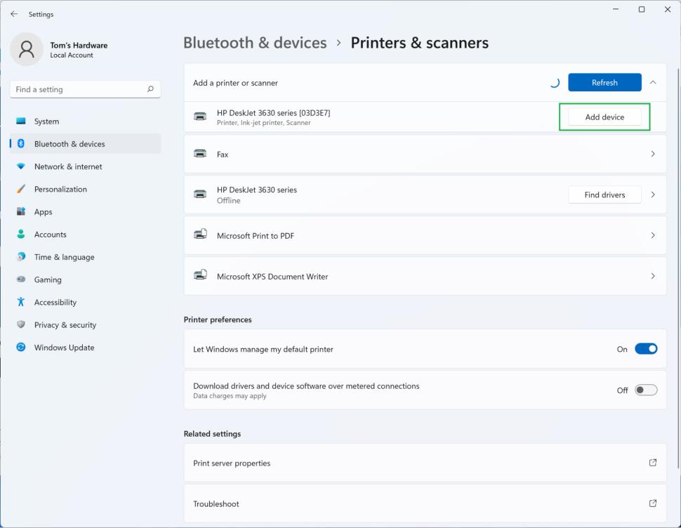 windows11手动添加打印机,windows11使用技巧或方法教程