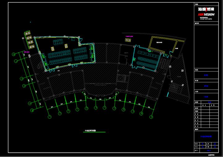 海康威视监控机房设计图纸,海康威视平面设计