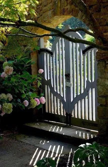 庭院栅栏门锁具,极简庭院栅栏门