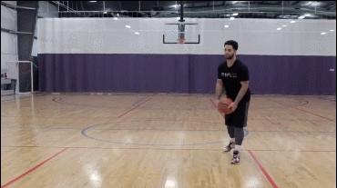 6-8岁一步急停投篮训练,简单高效后撤步投篮