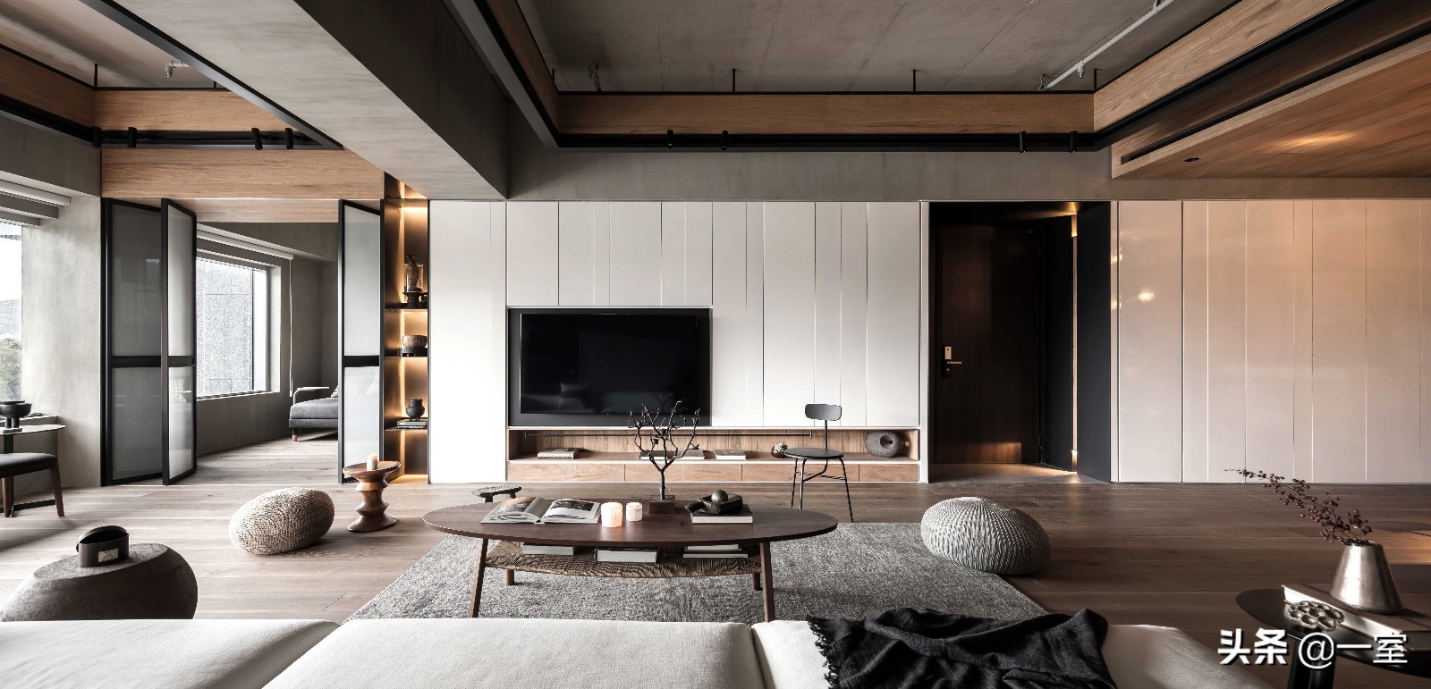 3.3米背景墙设计,客厅背景墙设计简约款