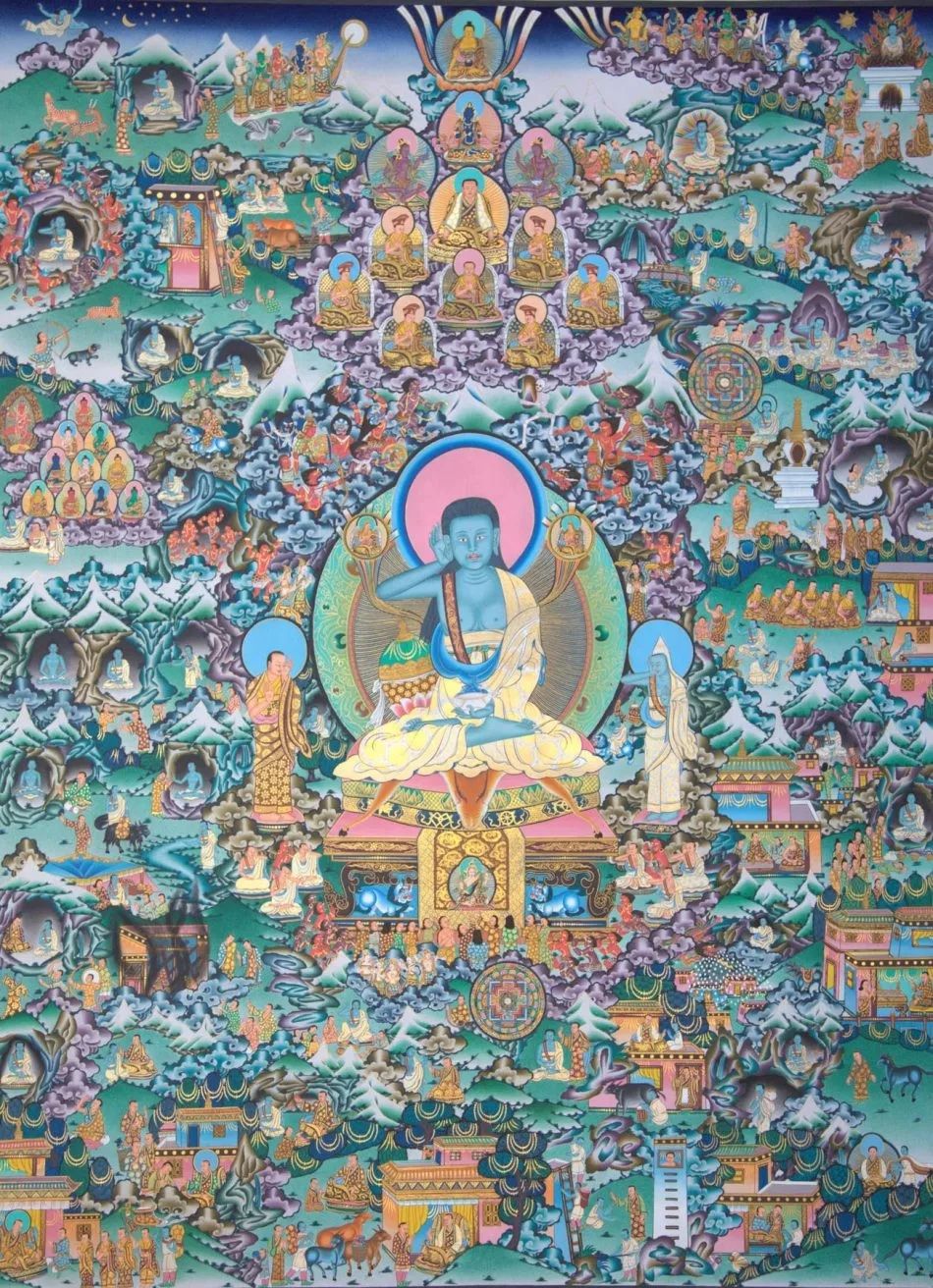 尼泊尔手绘唐卡和西藏唐卡区别,尼泊尔唐卡和藏区唐卡的价格