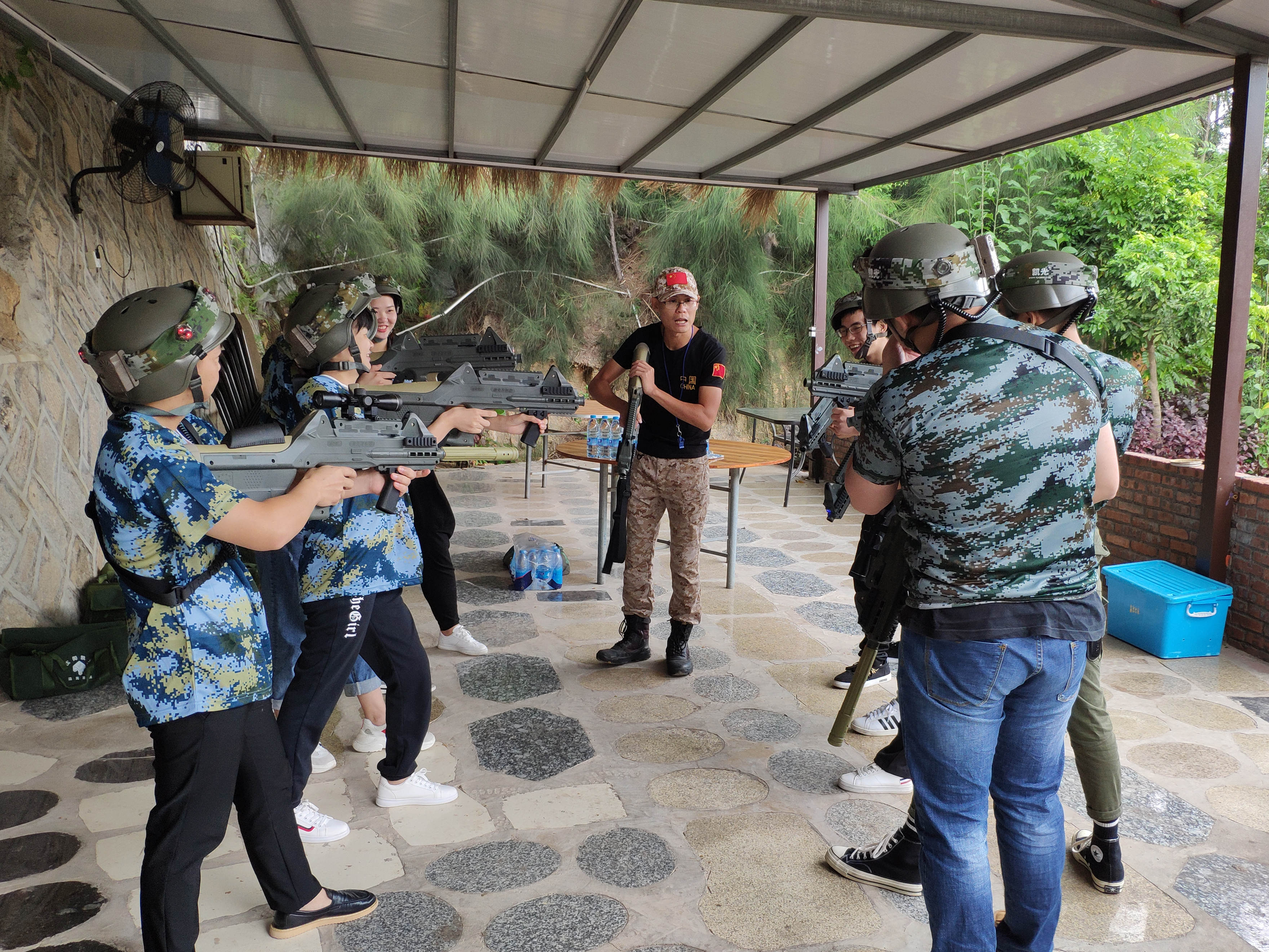 真人户外cs需要多大面积,户外真人cs越野