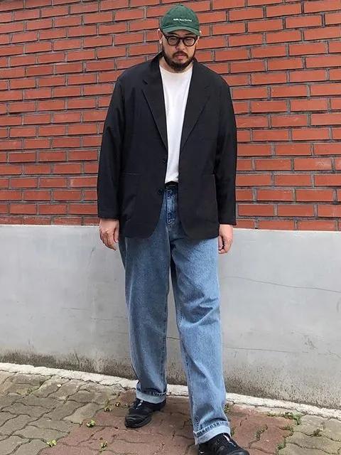 微胖男生这样穿清凉干净又显瘦,微胖男生这样穿真的很好看