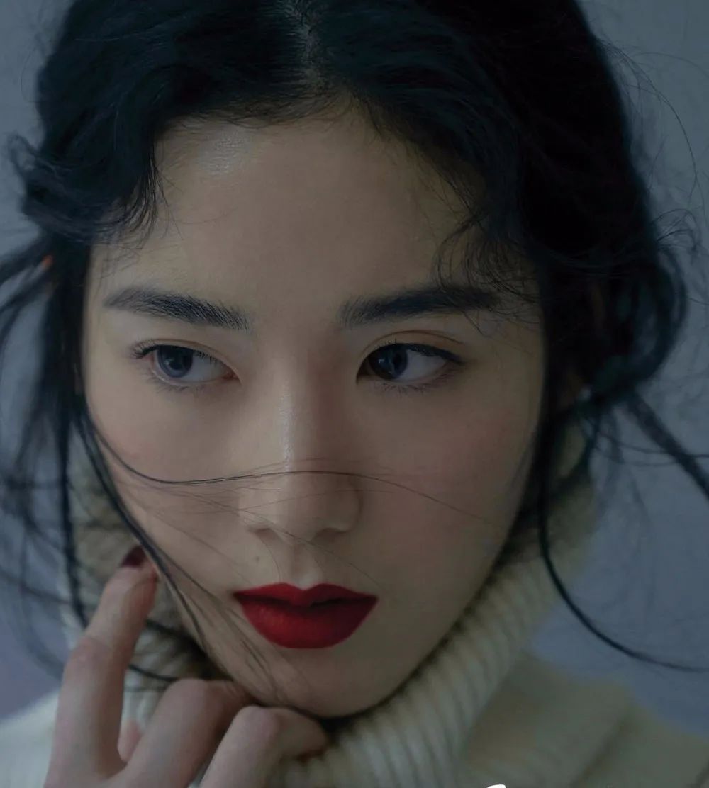 景甜眉毛属于什么眉形,景甜粗眉跟细眉的区别