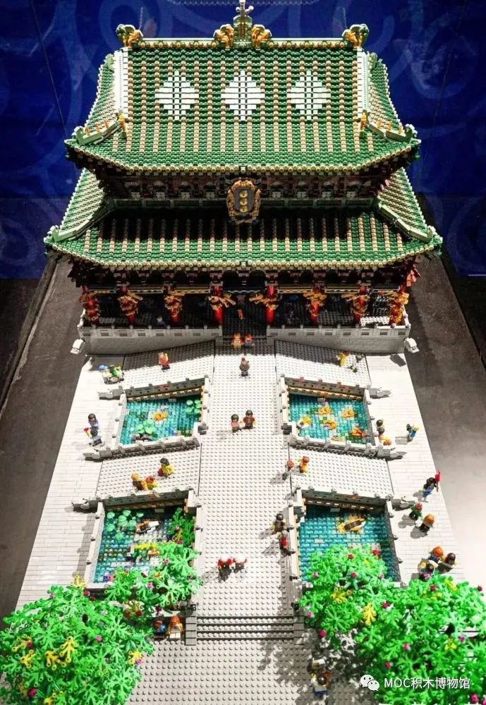 乐高大师中国队,洪子健乐高大型作品