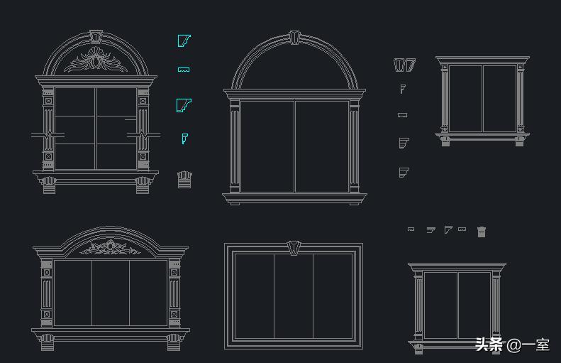 国外室内cad设计图,精选国内外经典家居cad平面图库