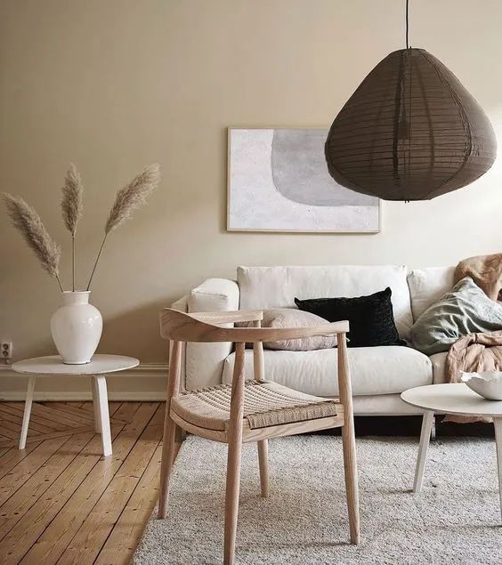 奶油色配色高级感,奶油色空间高级感