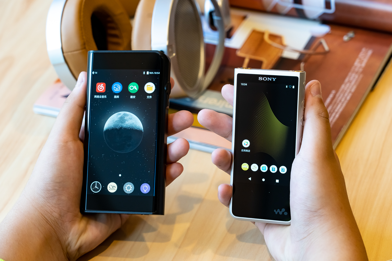 索尼nw-zx505,索尼nw-a105和zx505