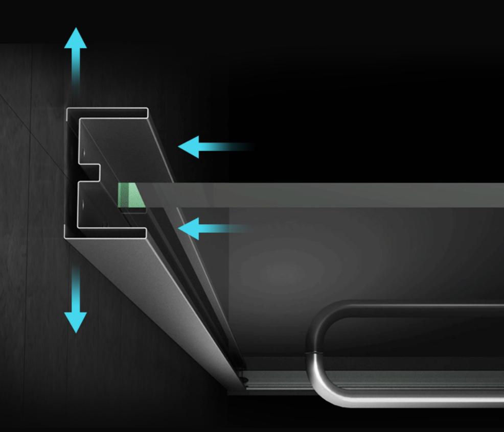 德立淋浴房新品,品质淋浴房按需定制