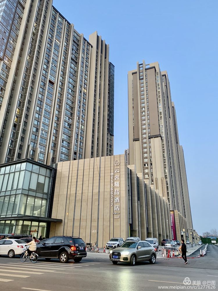 洛阳涧西路边街景,洛阳滨河北路图