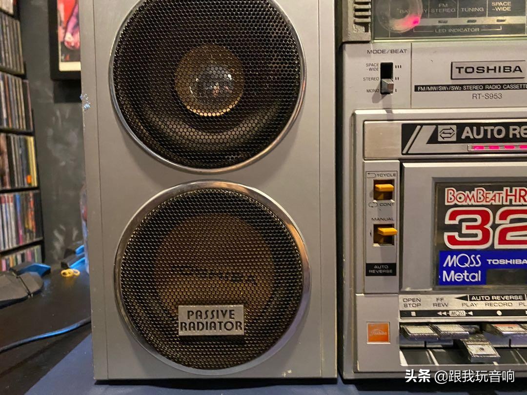 toshiba东芝磁带收音机一体机,原装toshiba东芝全波段短波收音机