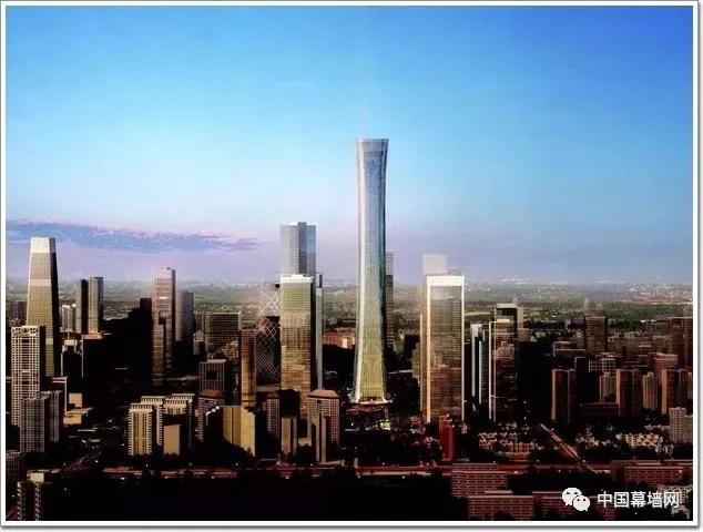 超级幕墙工程,中国尊幕墙设计