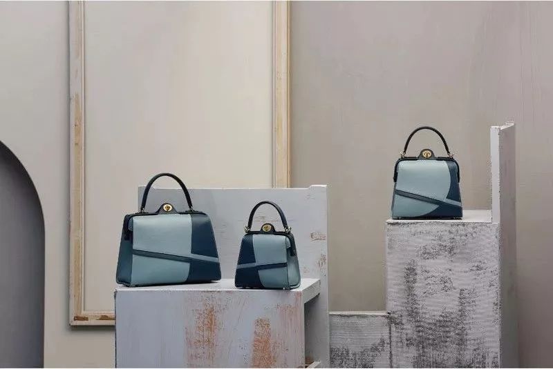 蓝色系单品look,蓝色好看的单品