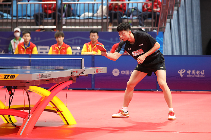 全运会乒乓球男团冠亚军,全运会乒乓球男团四强