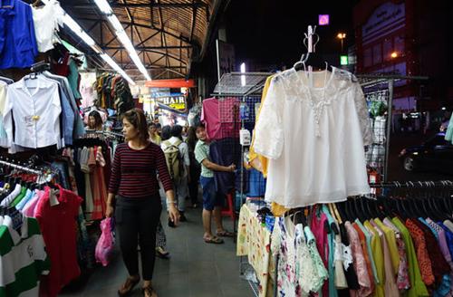 泰国旅游市场图片,泰国周末市场视频