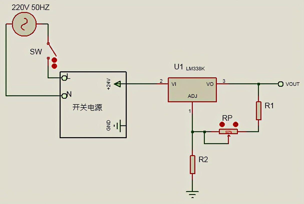 数字电位器控制电路设计,可调直流稳压电源电位器选择