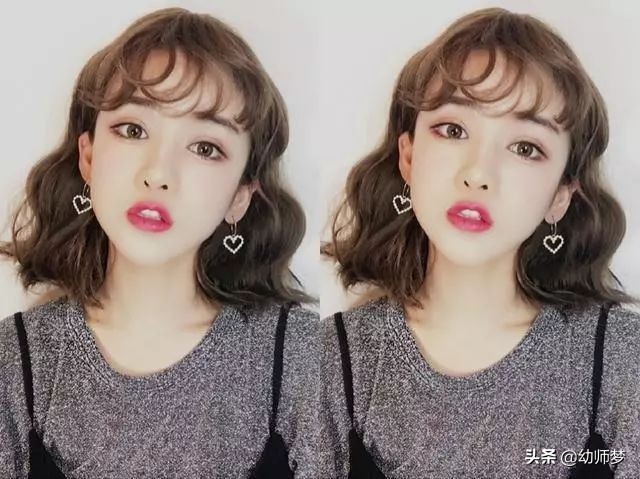 2019女短发蛋卷烫发型,短发蛋卷烫发型图片齐耳