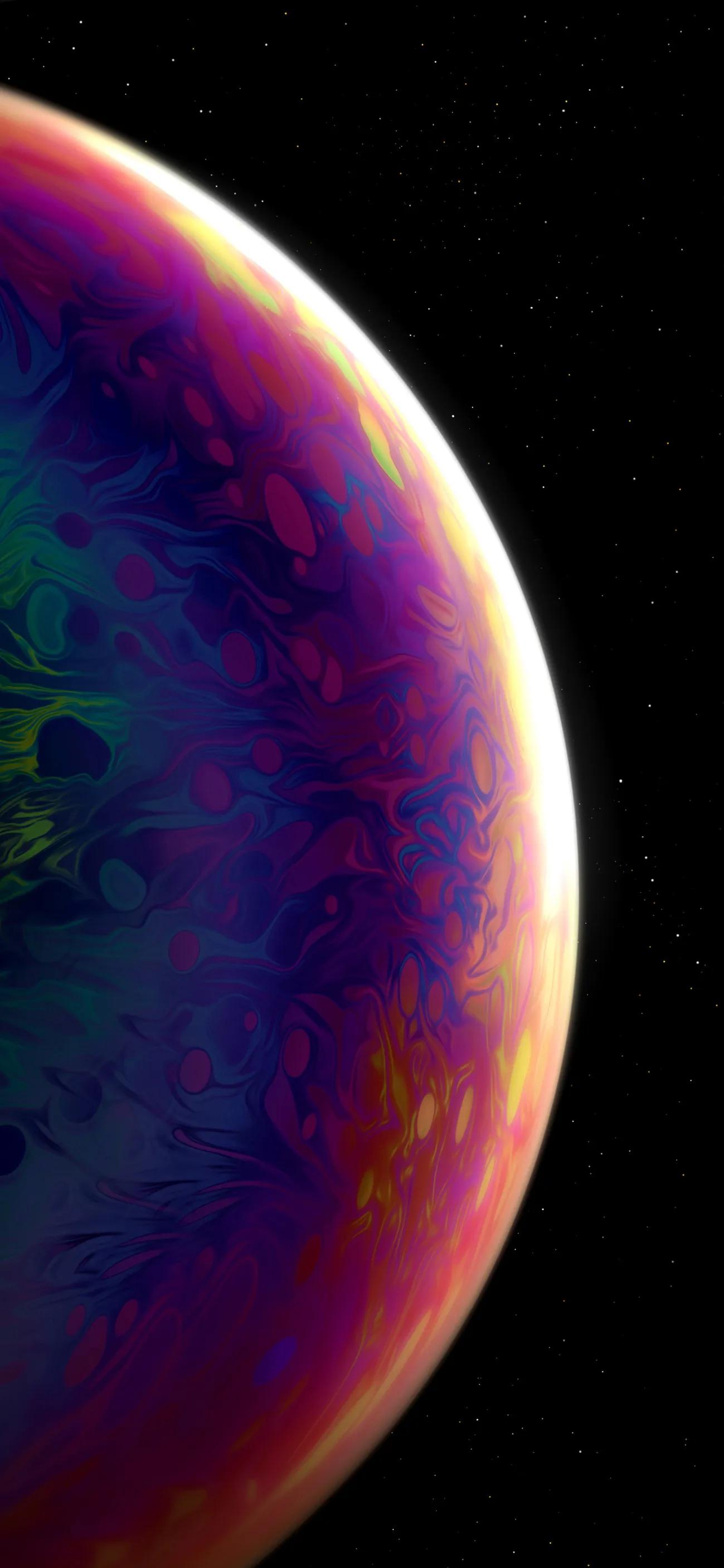 磨砂色彩系列全屏手机壁纸,8k高清顶级绝美全面屏壁纸