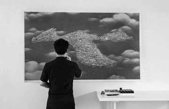 小央美钢笔画视频,极品五大钢笔画简直美爆