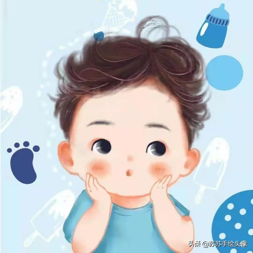 可爱又摆烂的萌娃头像,可爱到极点的萌宝头像