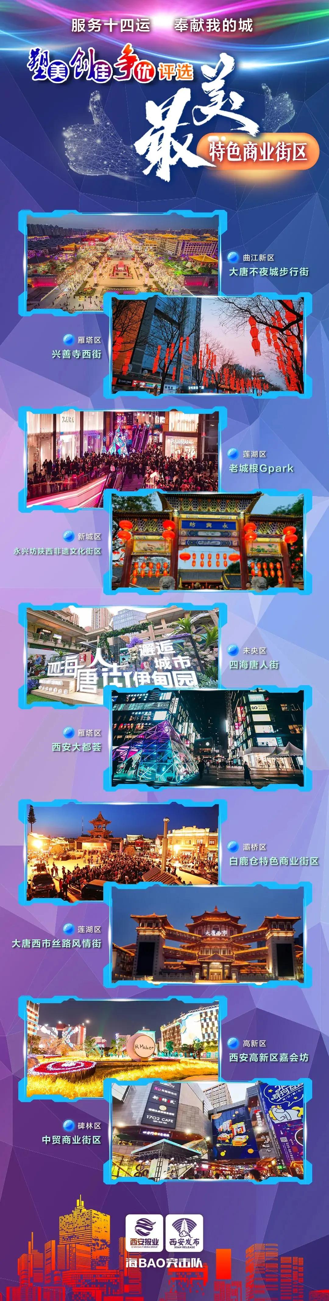 西安最新的街区,西安的国潮风格街区