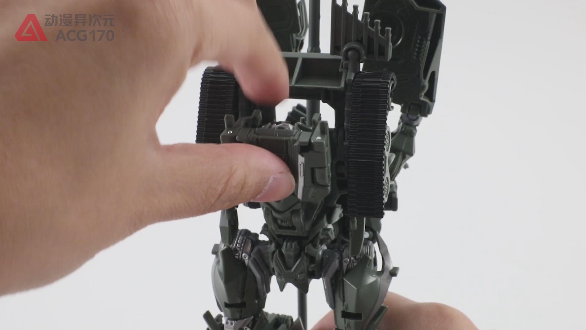 电影变形金刚1擎天柱玩具测评,变形金刚中能变坦克的霸天虎