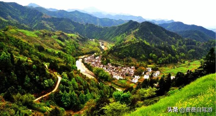 皖浙1号线最美段,皖浙1号风景道全景图