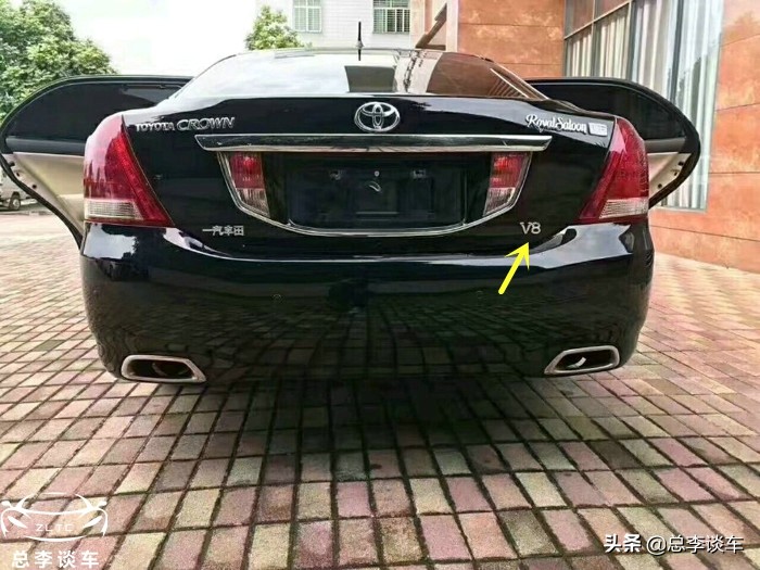 落地100万豪华车,落地价100多万的皇冠