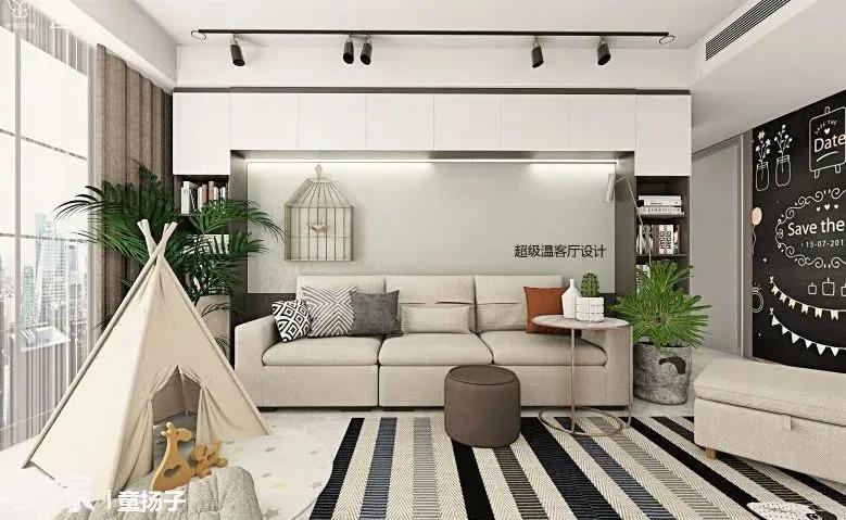 客厅装修设计高级感图文,挑空客厅十字圆顶装修效果图