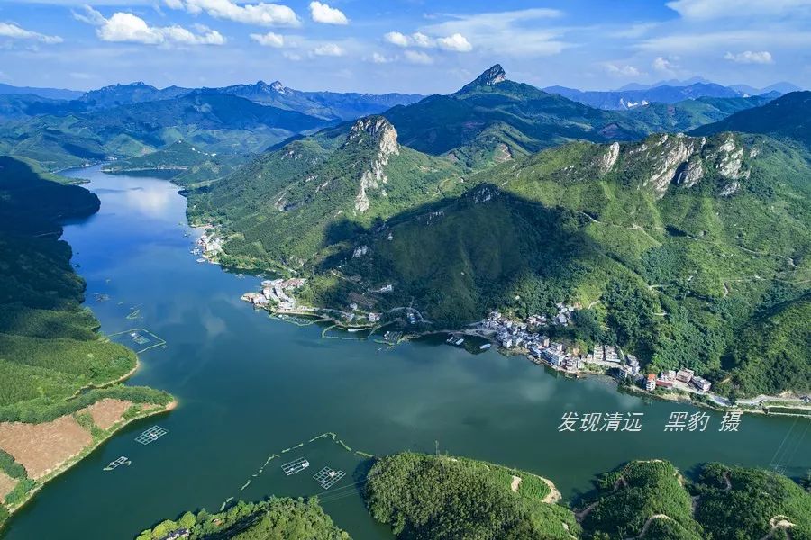 清远高山上的绝美湖泊,广东清远绝美湖泊