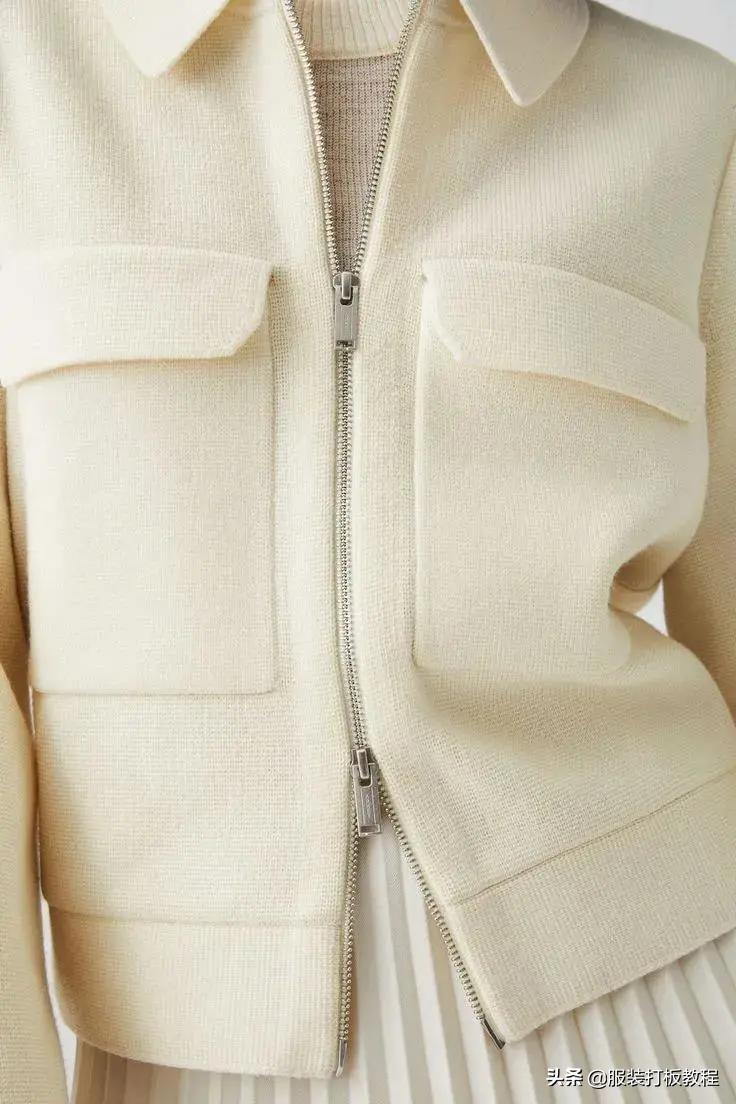 针织立体圆口袋,针织圆形口袋视频教程