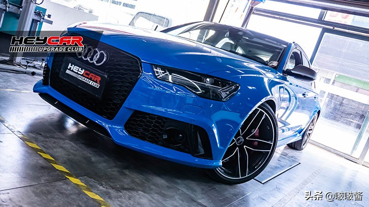 奥迪rs6方向盘,奥迪rs6赛道模式按键改装