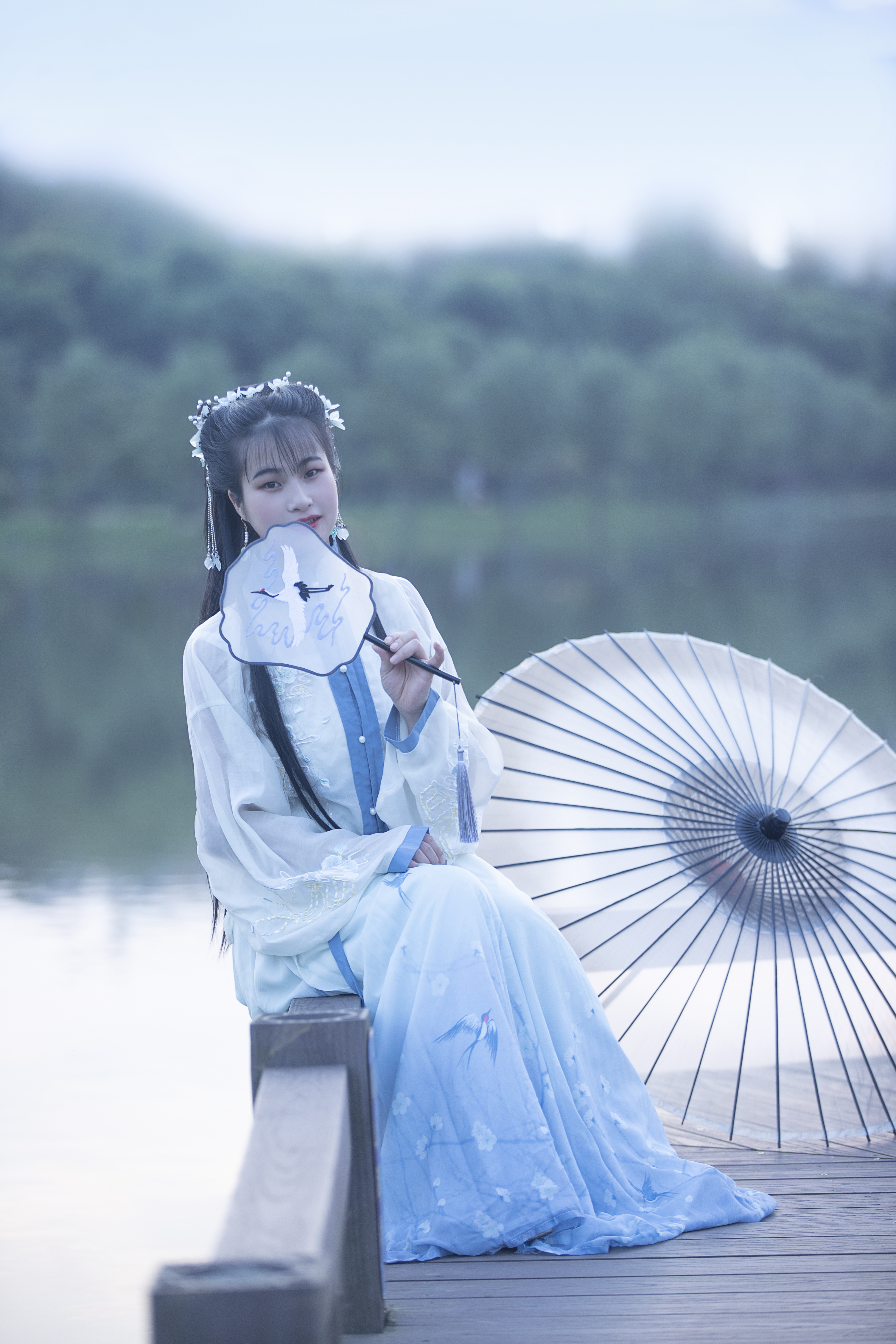 古风汉服小姐姐仙女风,古风摄影小仙女