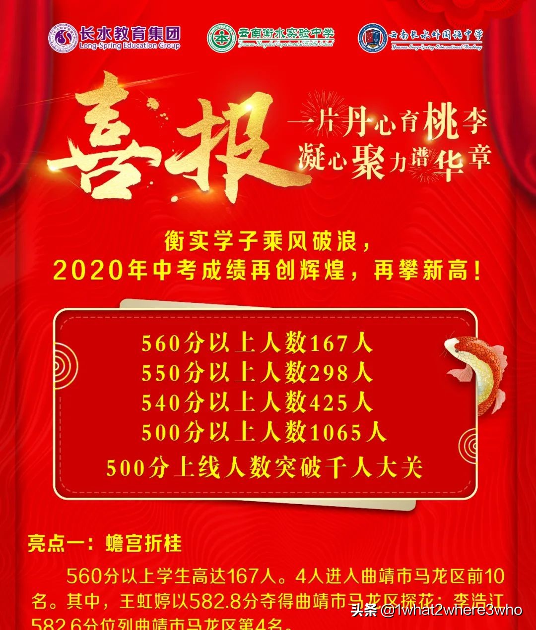 昆明各中学中考情况,昆明市2020年中考成绩各校排名
