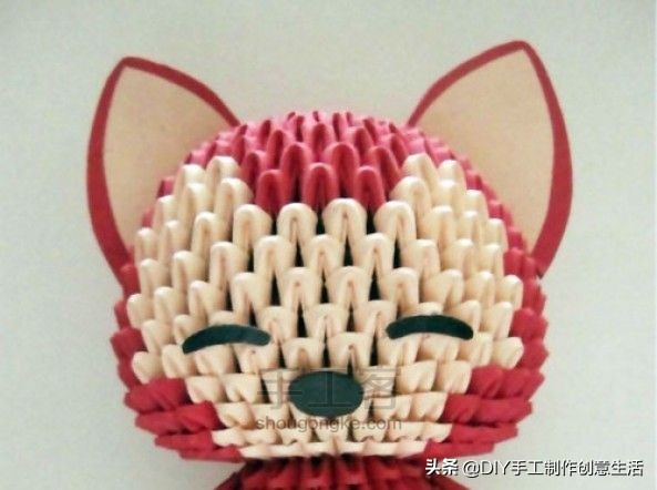 超简单的三角插教程,三角插孔雀开屏全图解详细步骤