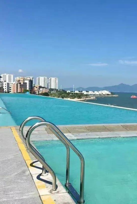 畅游泳池,夏季适合海边游泳的景区