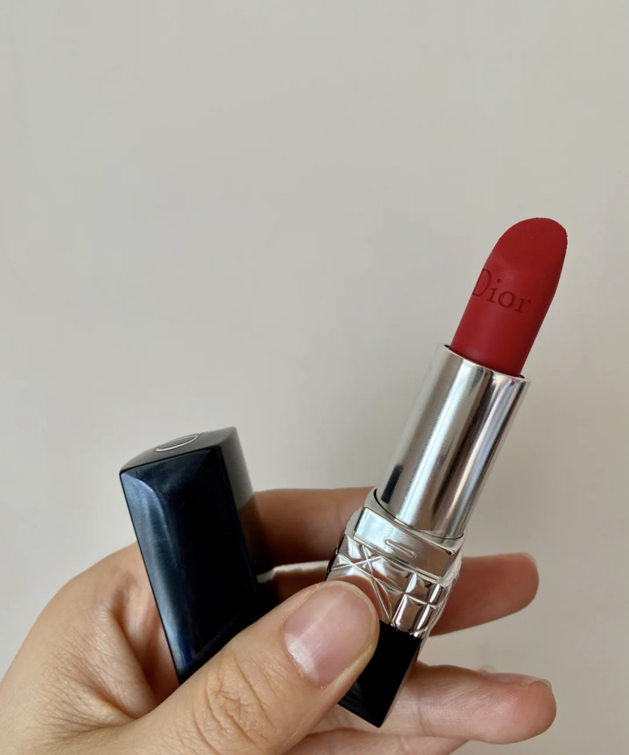 显白口红色号推荐迪奥740,上班族最经典口红