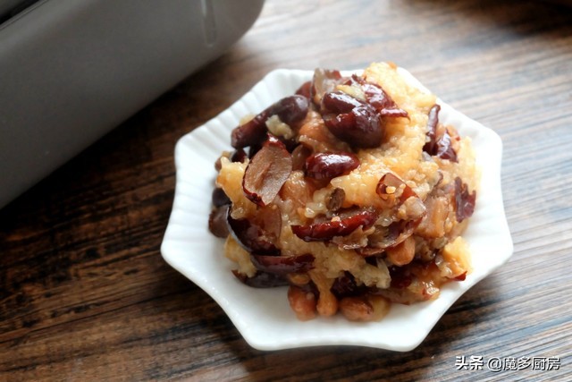 蒸红枣糯米正确做法,红枣加上糯米煮着喝