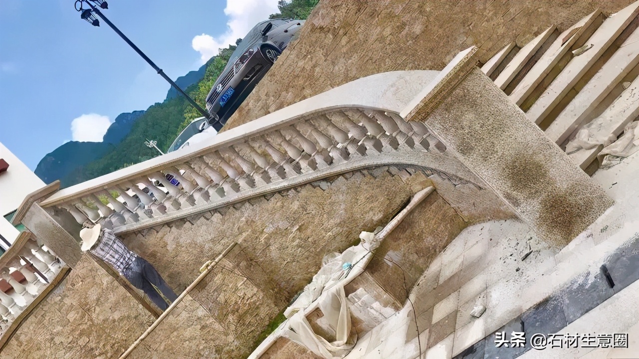 石材栏杆高档,天然石材栏杆样式