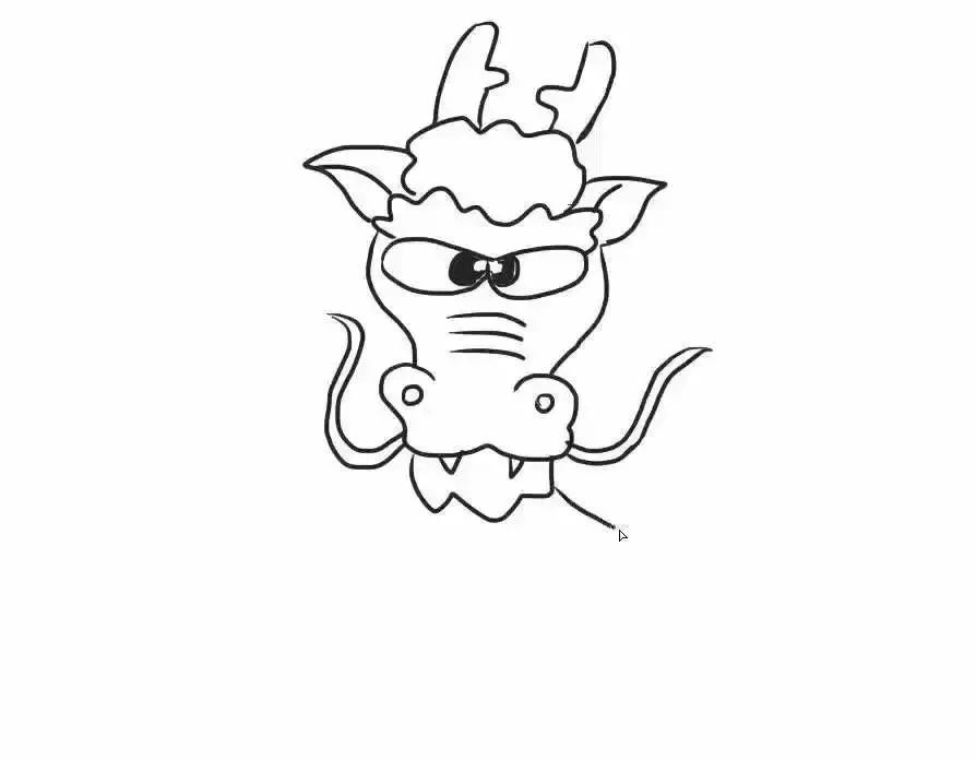 十二生肖谜语简笔画,红红火火过猪年谜语