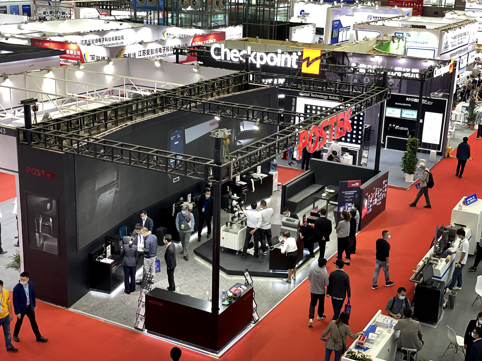 POSTEK三款新品打印机齐发|IOTE国际物联网展现场回放